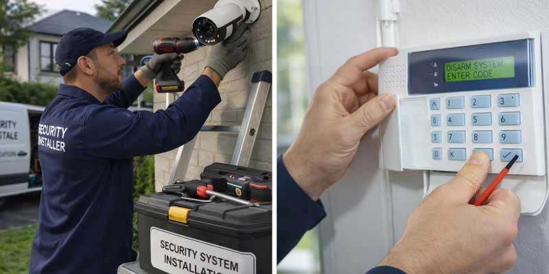 Security camera and Alarm installation in Oshawa